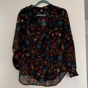 Kut from the Kloth Multicolor Floral Blouse
